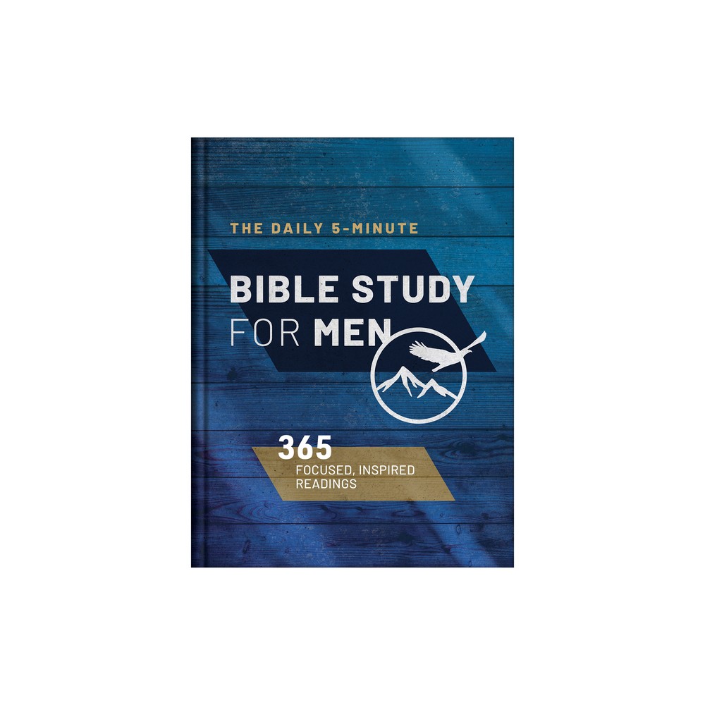 The Daily 5-Minute Bible Study for Men - (Hardcover)