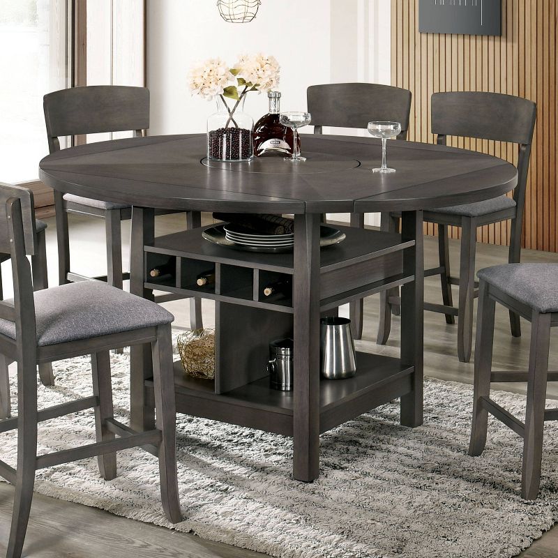 60" Summerland Round Counter Height Dining Table - HOMES: Inside + Out, 3 of 9