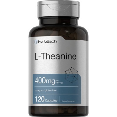 Horbaach L Theanine 400mg | 120 Capsules