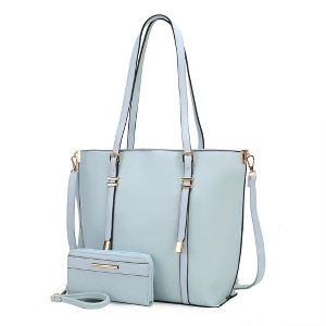 MKF Collection Emery Vegan Leather Women’s Tote Bag with Wallet by Mia K - 1 of 4