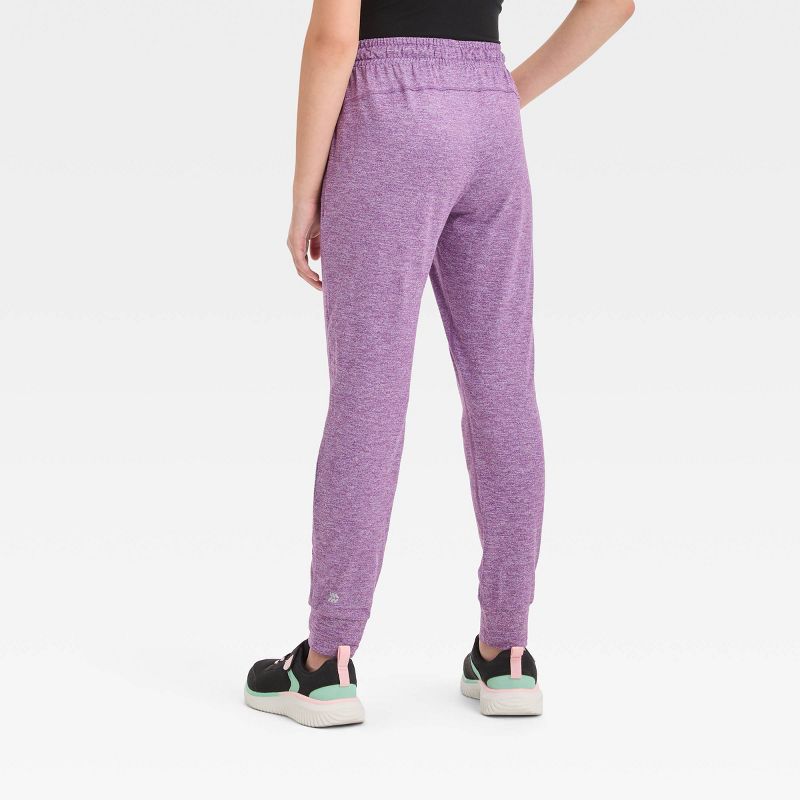 Girls&#39; Soft Stretch Gym Joggers - All In Motion™, 3 of 5