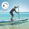 Costway Inflatable Stand Up Paddle Board Surfboard W/Aluminum Paddle Pump - 2 of 4