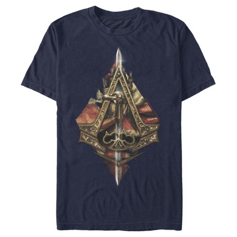 Men's Assassin's Creed Syndicate Hidden Blade Insignia T-shirt - Navy ...
