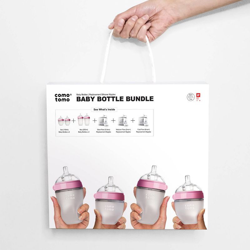 Comotomo Baby Bottle Gift Set, 6 of 10