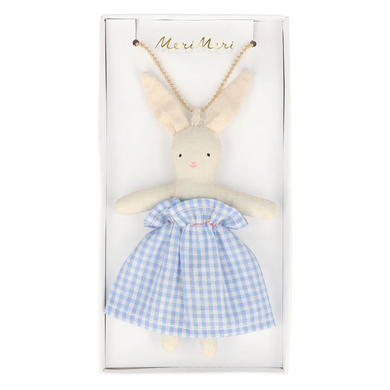Meri Meri Bunny Doll Necklace (Pack of 1), 1 of 9