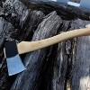 Lehman's Woodsman's Belt Axe - Carbon Steel Axe Head with Amish Made Hickory Wood Handle, Made in USA - 4 of 4