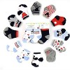 Disney Baby Boys’ Socks - 12 Pack Mickey Mouse White-blue Socks, (Infant Age 0-24M) - 2 of 2