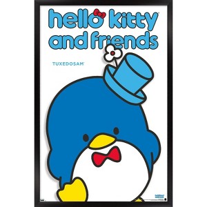 Trends International Hello Kitty and Friends: Hello - Tuxedosam Feature Series Framed Wall Poster Prints - 1 of 4