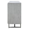 Treasure Trove Accents 4 Door One Drawer Credenza Valparaiso Gray - 3 of 4