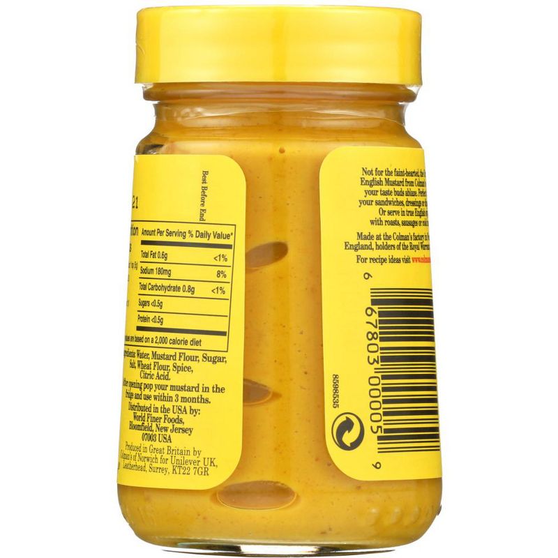 Colman's Original English Mustard - Case of 8/3.53 oz, 3 of 8