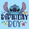 Men's Lilo & Stitch Floral Birthday Boy T-Shirt - 2 of 4
