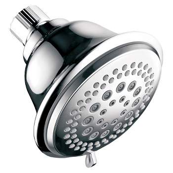 MIST Mist Compact Chrome Filtering Shower Head with a Replaceable Filter 15  Stage Filtration System, Removes Chlorine and Bad Odor