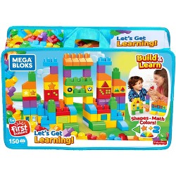 Mega Bloks Build N Learn Table Blue Target