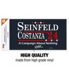 Seinfeld Election Tee Automotive Bumper Sticker - 3 of 4
