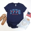 Simply Sage Market Women's Land Of The Free 1776 Short Sleeve Graphic Tee - 3 of 3