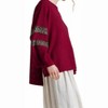 Women's Leopard Trim Waffle Knit Top - umgee - 2 of 4