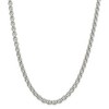 Black Bow Jewelry Men's 6.5mm, Sterling Silver, Hollow Rolo Chain Necklace - 3 of 4