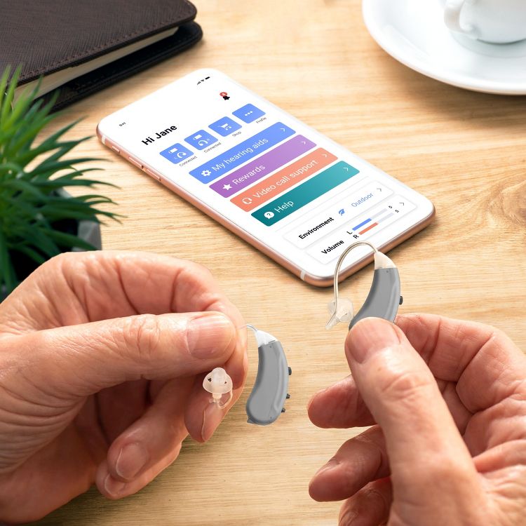 Lexie Lumen - Self-fitting OTC Hearing Aids for Adults and Seniors| Replaceable Batteries, Noise Reduction and Self-Fit Solution, 3 of 16