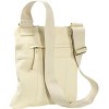 AmeriLeather Slim Crossbody Messenger Bag – Top-Grain Cowhide, Dual Zipper Pockets, Adjustable Strap, 11.75" x 13.5" Compact Satchel - 3 of 3
