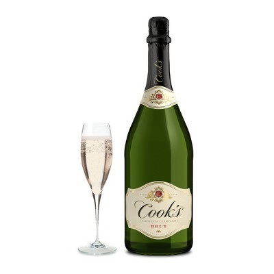 Cook&#39;s California Champagne Brut White Sparkling Wine - 1.5L Bottle