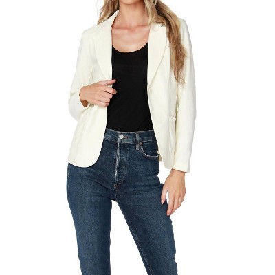 Women's Knit Twill Blazer - bobi