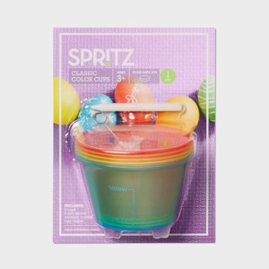 12pc Easter Egg Coloring Cup Basic - Spritz™ - 1 of 3
