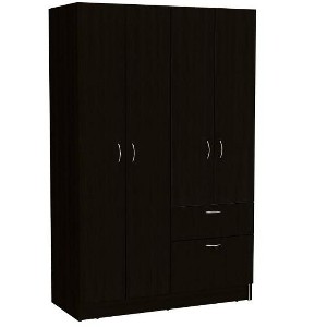 Depot E-Shop Armoire, Double Door Cabinet, One Drawer, Five Interior Shelves, Rod - 1 of 4