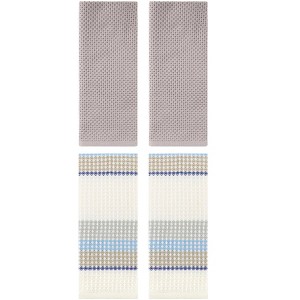 REGALWOVEN 4 Pcs Cotton Soft Absorbent Waffle Hand Towel for Home - 1 of 4
