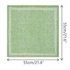 INSPIRE CHIC Women's Leaf Dots Blended Cotton Small Square Scarves 1Pc - 3 of 4