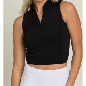 Women's DAY TO NIGHT QUARTER ZIP TOP - Gold Hinge - 1 of 4