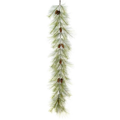 Vickerman 6' x 13" Hugo Pine Artificial Christmas Garland, Unlit