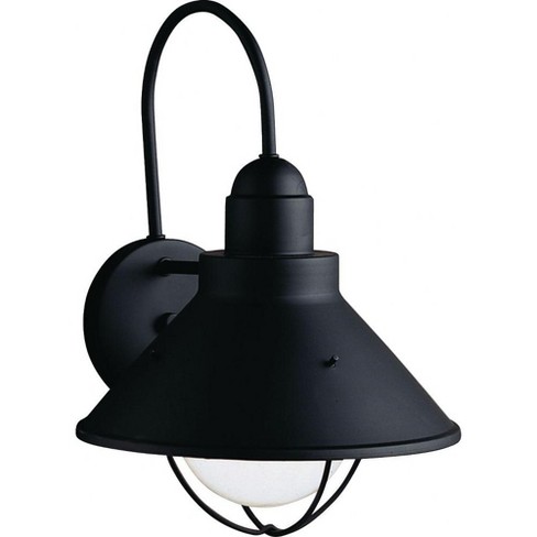 Seaside™14.25" 1 Light Wall Light Black - image 1 of 4