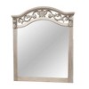 Royal Hampton Dresser Mirror, Antique Silver Pine Wood, Molded Frame Detail, 37x41 - 3 of 4