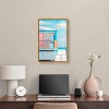 Art Remedy Italian Lifeguard House Beach Life Inspired Wall Art Framed - 2 of 4