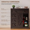 Storage Cabinet with 2 Doors and 4 Drawers, Kitchen Pantry, Floor Cupboard - 3 of 4