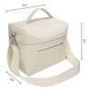 REGALWOVEN Reusable Waterproof Adult Wipe Clean Freezable Lunch Bags 9.4 x 5.5 x 8.3 Inches - 2 of 4