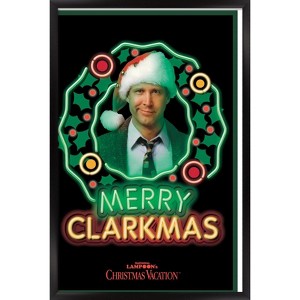 Trends International National Lampoon's Christmas Vacation - Clark Framed Wall Poster Prints - 1 of 4
