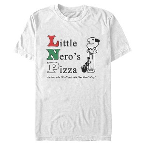 Men's Home Alone Little Nero’s Pizza T-Shirt - 1 of 4