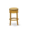 East West Furniture,Counter Height Bar Stool with Round Shape - 2 of 4