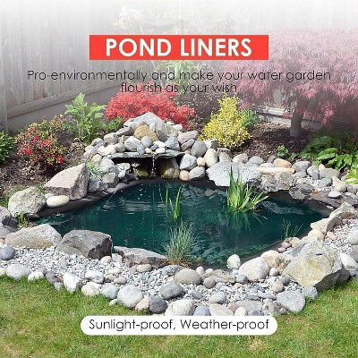 Pond Liner, Easy Cutting & Uv Resistant, for Fish or Koi, Features, Waterfall Base, Fountains and Water Gardens