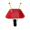 Vynxaria Children's Heavy-Duty Metal Wheelbarrow - Perfect for Outdoor Play - 2 of 4