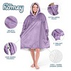 The Bare Homey - Adult Wearable Blanket - Fleece Side Pockets - 3 of 4