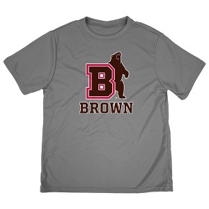 Boys' Brown University Sport T-Shirt Primary Logo - 1 of 4
