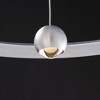 ET2 Lighting Nodes 1 - Light Pendant in  Brushed Aluminum - 2 of 4