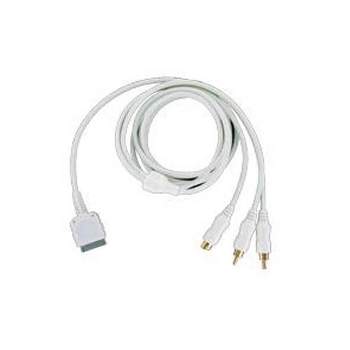 Unlimited Cellular Audio Video Cable for Apple iPod & iPod Photo, 6 Ft