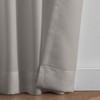 Elrene Matine Solid Tab Top Indoor/Outdoor Single Window Curtain for Patio, Pergola, Porch, Cabana, Deck, Lanai - Elrene Home Fashions - 4 of 4