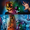 Mask, Halloween LED Mask, 2 Pcs, for Festival Cosplay,  Halloween Costume, Masquerade Parties - 3 of 4