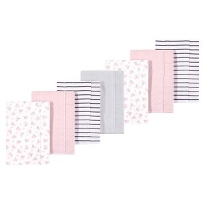 Luvable Friends Hudson Baby Flannel Burp Cloths 7pk - 1 of 1