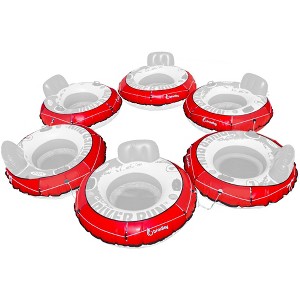 Bradley 6 Pack Heavy Duty River Tube Cover Only; Made in USA; Compatible with Intex River Run 53" Tubes - 1 of 1