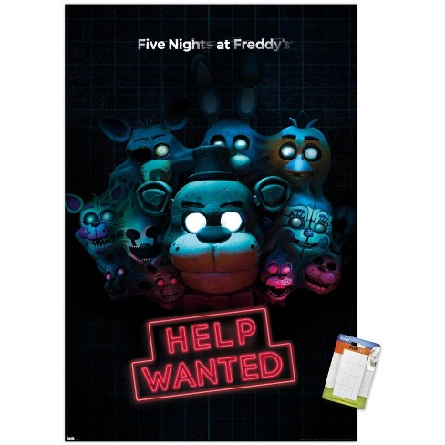 Five Nights at Freddy's: Special Delivery - Collage Wall Poster, 22.375 x  34, Framed
